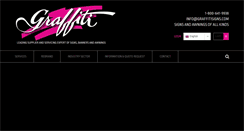 Desktop Screenshot of graffitisigns.com